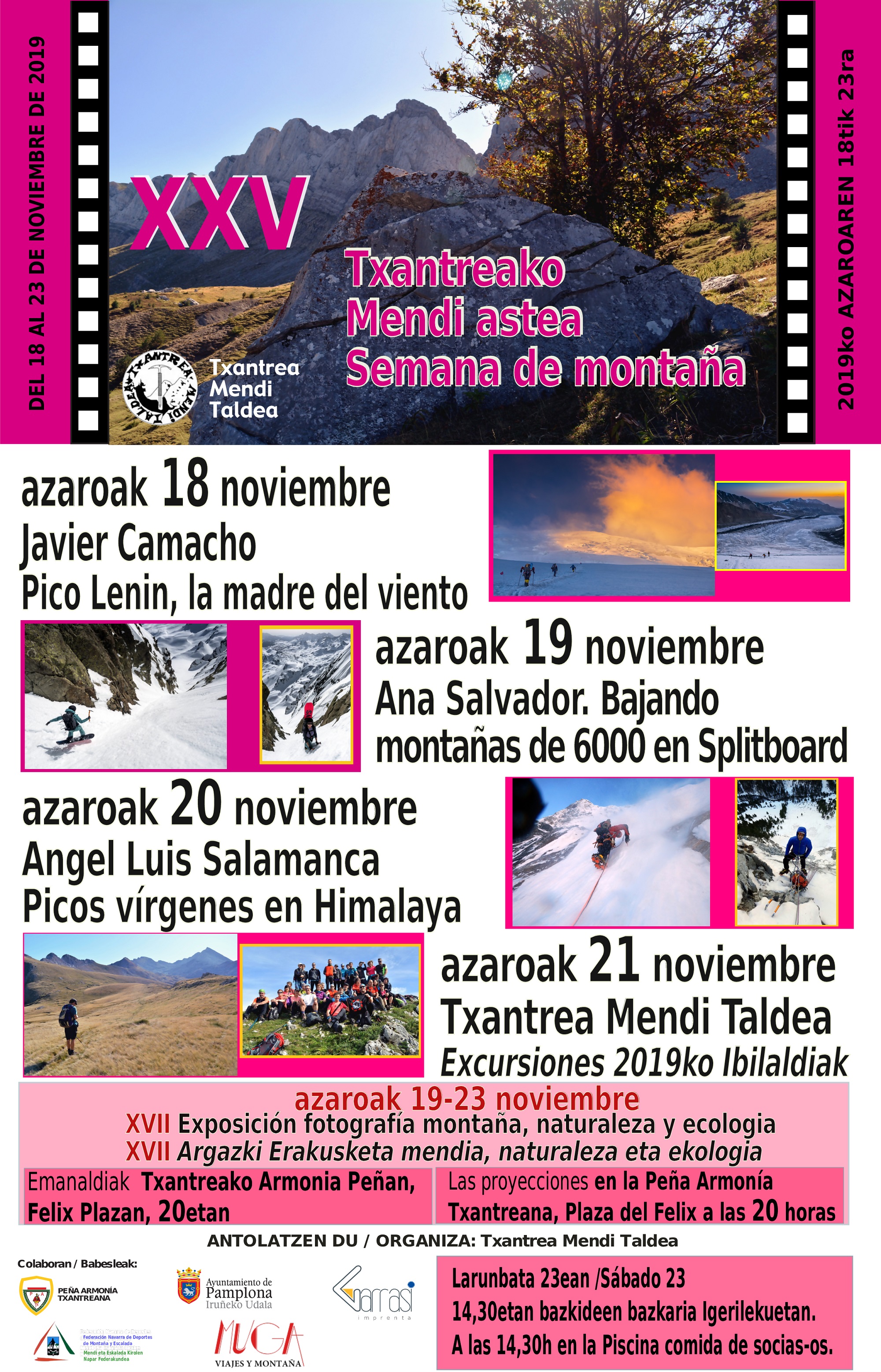 SEMANA MONTA&Ntilde;A TXANTREA MENDI TALDEA